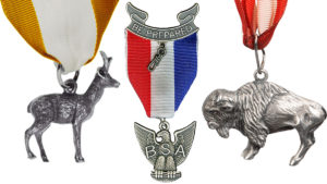 Nudo Scout Arrow Light Nudo Cuadrado 'Arrow Of Light' De BSA - Insignia De Premio Para Boy Scouts - Edición Actual, Como Nuevo Arrow Of Light Boy Scouts