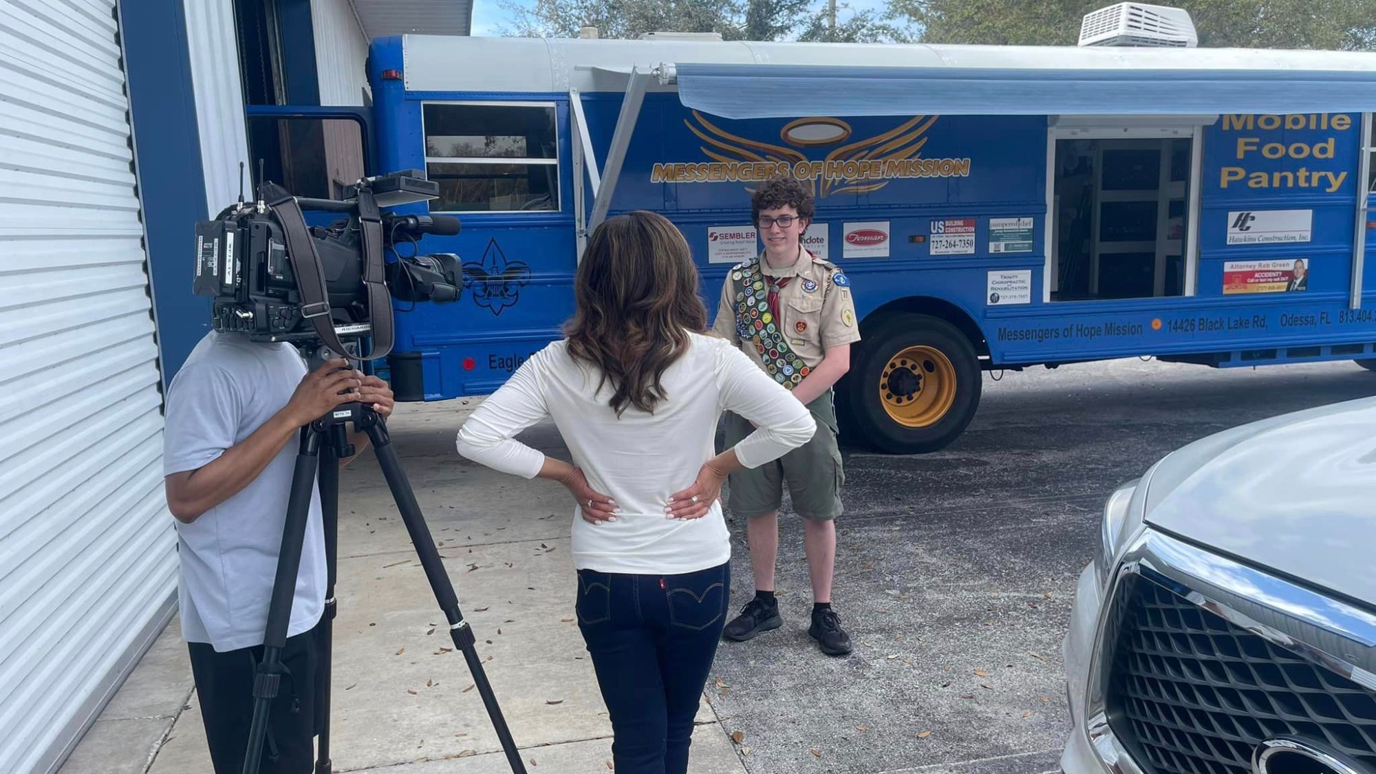 2023 Eagle Scout Project of the Year He transformed a school bus into