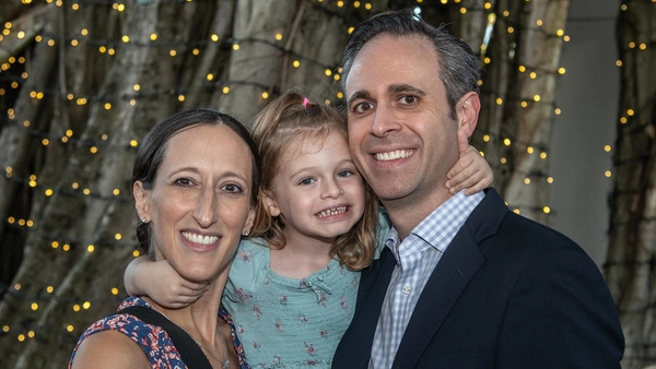 Josh Levenson and family